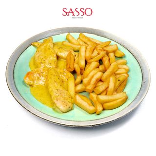 Пиле с мед и къри (380г)