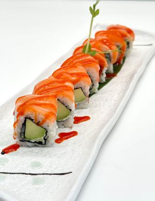 53. Flower salmone - 8 pezzi