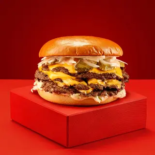 Smashed ME Burger Triplu