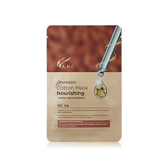 კორეული სახის ნიღაბი AHC Absolute Return Solution Cotton Mask for Nourishing, 1 ცალი