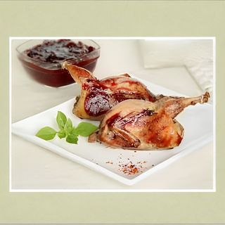 მწყერი ფრისთან ერთად