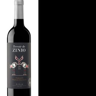 Botella de vino Rioja Terroir Zinio 75cl