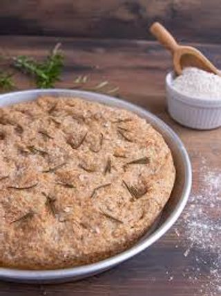 Focaccia ai cereali farcita