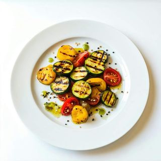 Verduras De Temporada A La Plancha