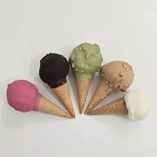 Mini cono pistacchio