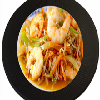 52 Camarão com Chps Sey