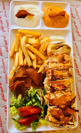 Menu chawarma Arbi