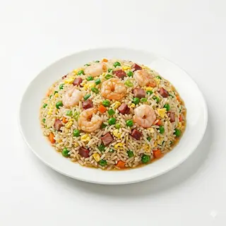 Ku-Bak De Arroz Tostado Con Gambas