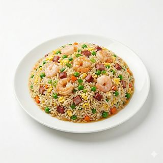 Ku-Bak De Arroz Tostado Con Gambas