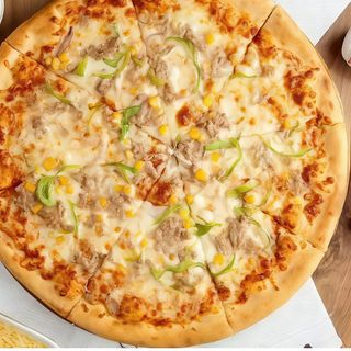 Pizza thon + canette coca 25cl