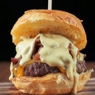 Hamburguesa Doble Cheddar Bacon