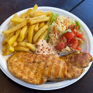 Meniu Piept de pui cu cartofi