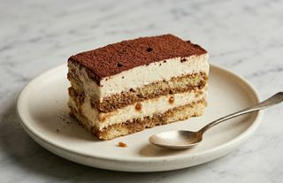 Tarta Casera De Tiramisú