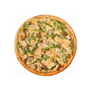 Піца з благородними сирами та білими грибами (510г)
