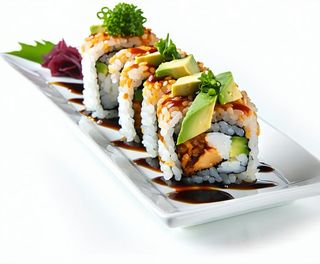 075 Uramaki yasai - 8 pezzi