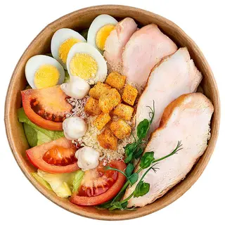 САЛАТ ЦЕЗАР з куркою (250г)