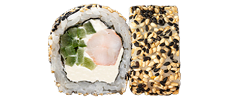 Рол Каліфорнія з креветкою (245г)