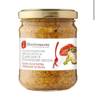 Condimento bruschetta ai carciofi e pomodori secchi 180 g