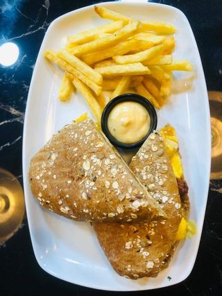 Sandwich Ciabatta Viande Hachée Maison