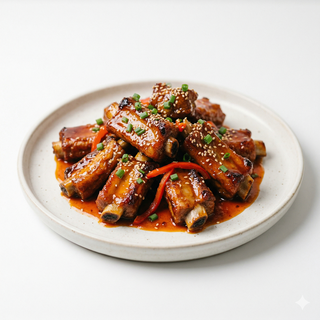 costillas agridulces