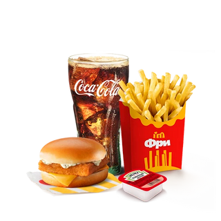 Combo Фишбургер Увеличенный