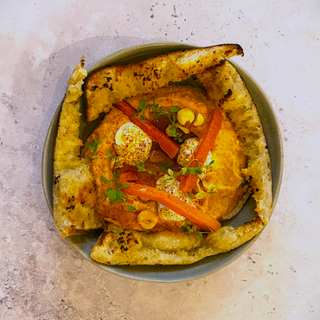 Hummus de zanahorias asadas