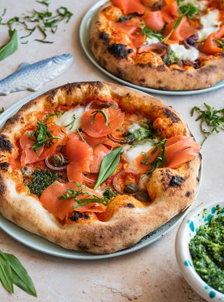 Pizza Salmone
