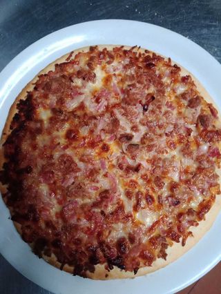 Pizza De Atún Y Bacon (26 Cm.)