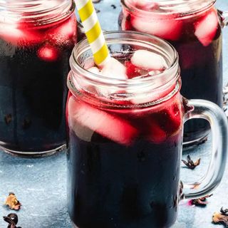 Zobo Drink with Ginger