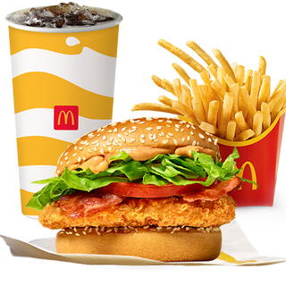 MENIU McCHICKEN BACON BBQ MARE