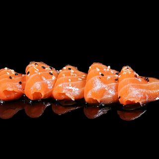 98 Carpaccio salmone 5 pezzi