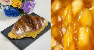 Croissant de Maçã e Canela