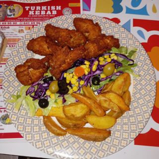 Menú Alitas De Pollo