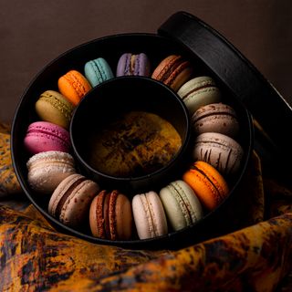 Boite Macarons Ronde 14 Pcs