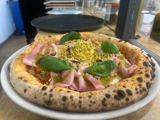 Bronte con mortadella