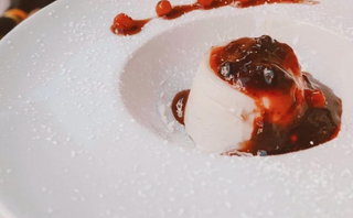 Panna cotta ai frutti di bosco