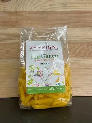 Penne senza glutine Verrigni 250gr