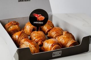 Mini croissants de jamón iberiquitos (12 uds.)