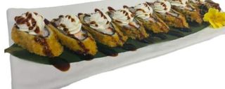 98  Hosomaki tempura salmone