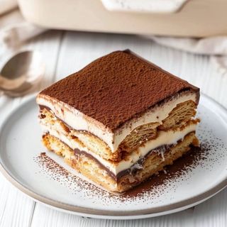 Tiramisú casero