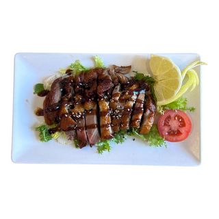 66.Pato asado teriyaki