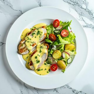 Kurczak w sosie serowym