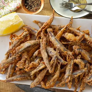 Ración De Boquerones Fritos