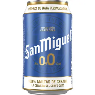 Cerveza San Miguel S/Alcohol 00