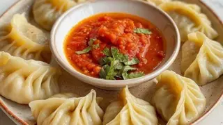 Momo frango/vegan
