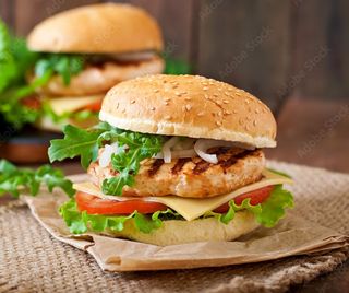 Grilled Chicken Burger