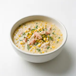 Sopa De Cangrejo Y Maíz