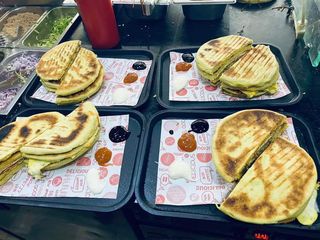 Chappati Salami Fromage