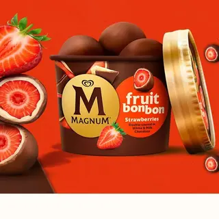 Gelado - Magnum Fruit Bonbon Strawberry 