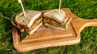 Vegetarian sandwich